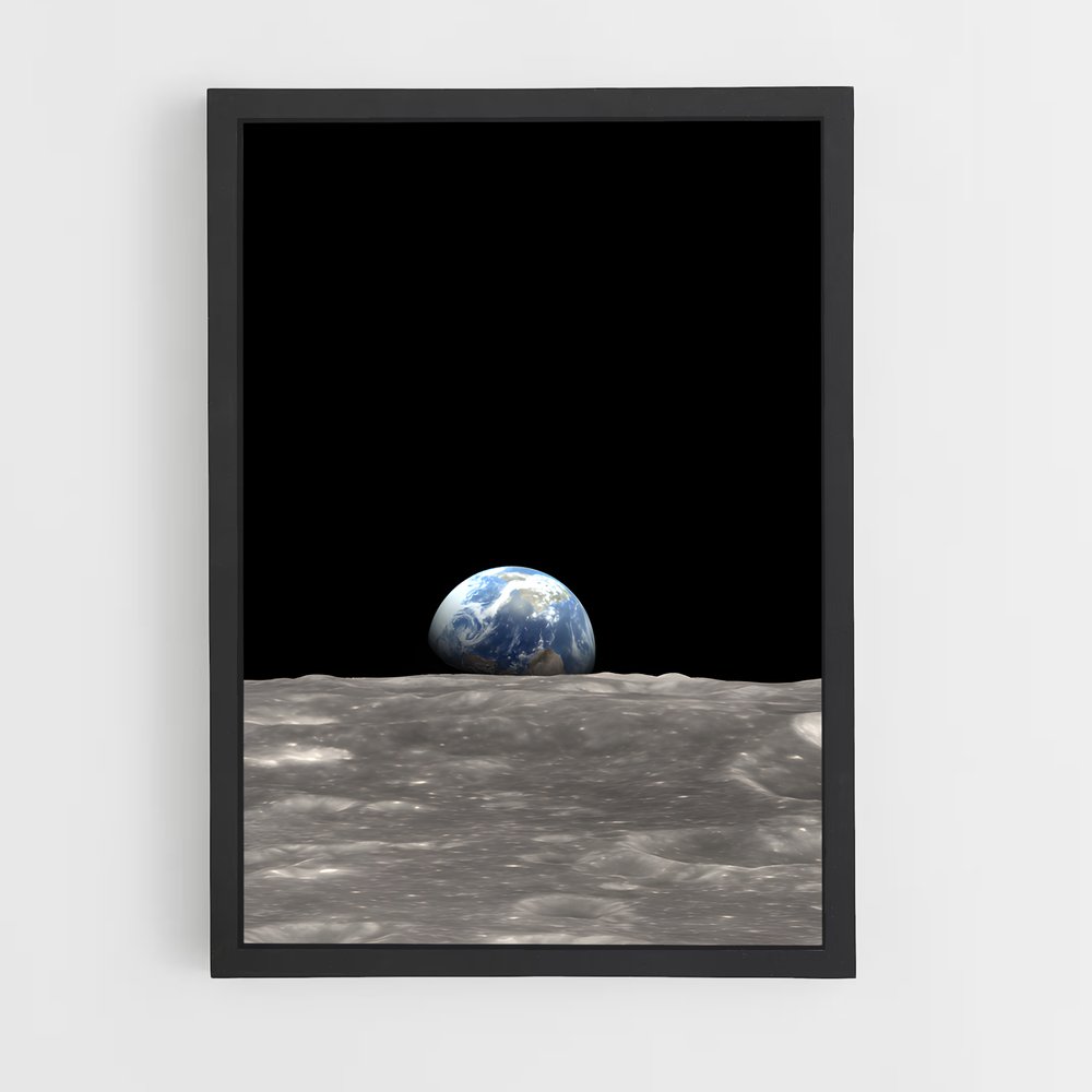 Poster L'Éveil de la Terre – affiche Système solaire (vue 2)
